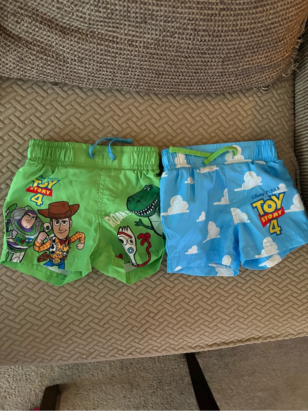 Kids Disney Pixar Toy Story Swim Shorts size 6-9 months